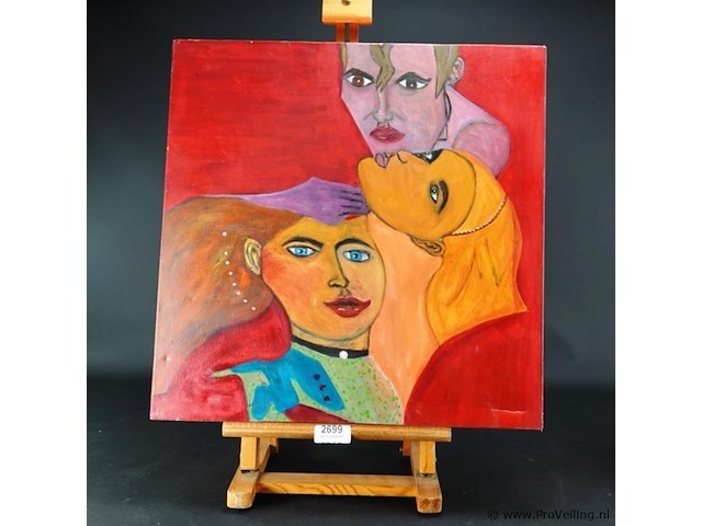 Olieverfschilderij - afbeelding 1 van  5