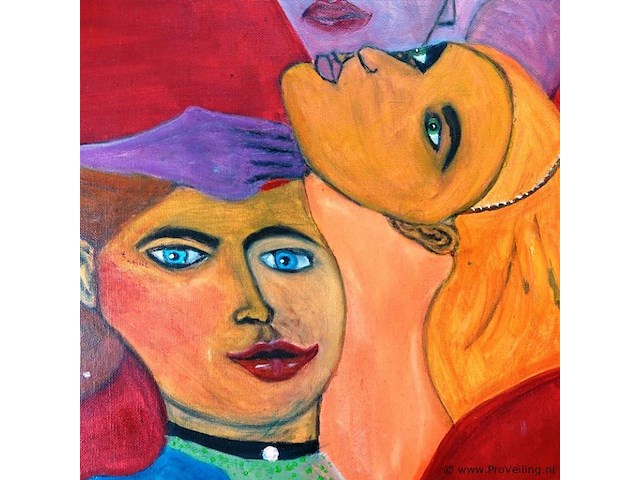 Olieverfschilderij - afbeelding 3 van  5