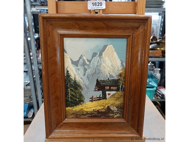 Olieverfschilderij - afbeelding 1 van  5