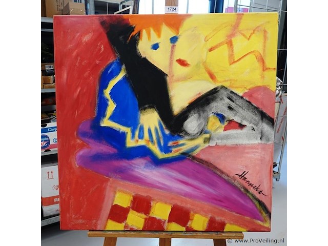 Olieverfschilderij - afbeelding 2 van  5