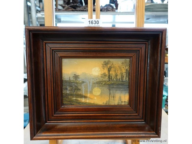 Olieverfschilderij - afbeelding 1 van  5