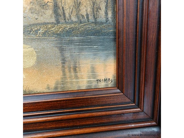 Olieverfschilderij - afbeelding 4 van  5