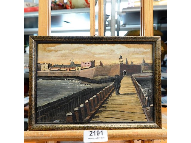Olieverfschilderij - afbeelding 1 van  5