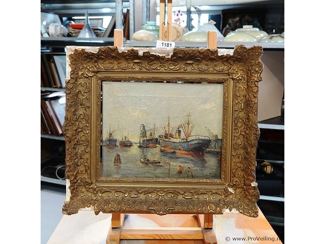 Olieverfschilderij - afbeelding 1 van  5