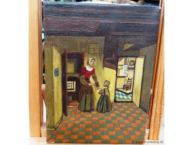 Olieverfschilderij - afbeelding 3 van  5
