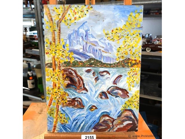 Olieverfschilderij - afbeelding 1 van  5