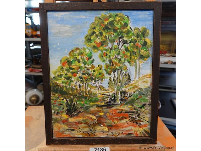 Olieverfschilderij - afbeelding 1 van  5