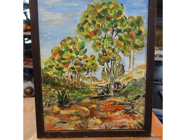 Olieverfschilderij - afbeelding 2 van  5