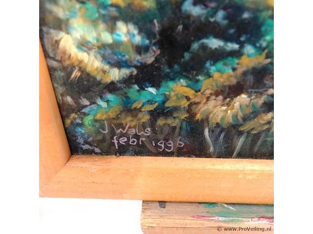 Olieverfschilderij - afbeelding 4 van  5