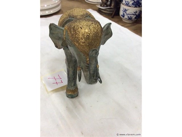 Olifant steen h:13 - afbeelding 2 van  3