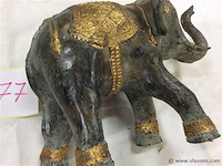 Olifant steen h:13 - afbeelding 3 van  3