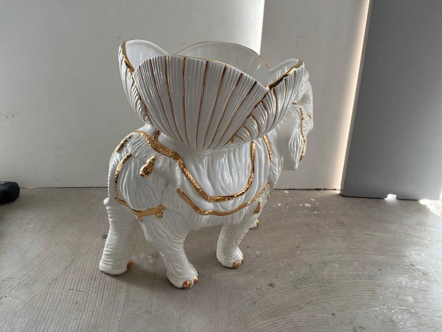 Olifanten beeld (3x) - afbeelding 4 van  8