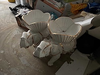 Olifanten beeld (3x) - afbeelding 8 van  8