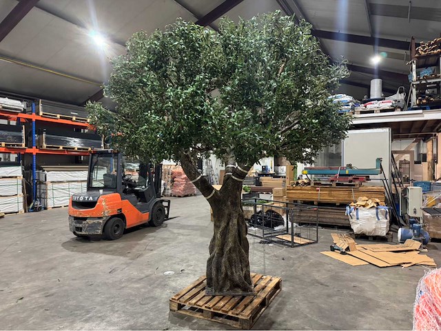 Olijf kunstboom - afbeelding 3 van  5