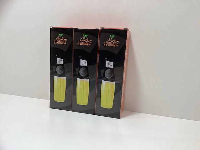 Olijfolie dispenser fles 500ml met druppelvrije spuitjes - oliegieter dispensing ( 10x) - afbeelding 2 van  7