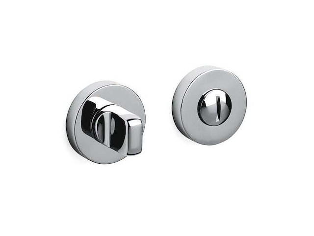 Olivari verona h106v6 badkamer door lock set chroom - afbeelding 1 van  6