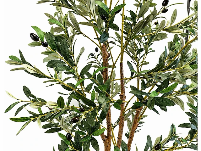 Olive tree kunstplant (180cm hoog) (2x) - afbeelding 3 van  4