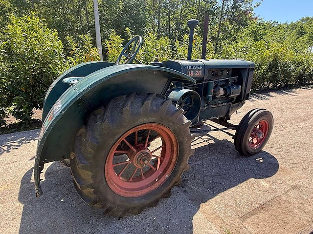 Oliver hard - slinger - oldtimer tractor - afbeelding 3 van  6