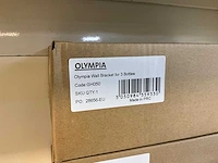Olympia - wandmodel flessenhouder 3 flessen (4x) - afbeelding 4 van  4