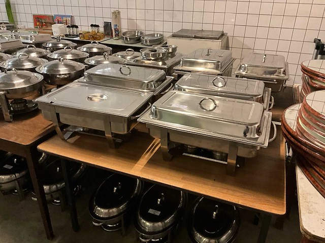 Olympia 1/1 gn chaving dishes (4x) - afbeelding 1 van  6