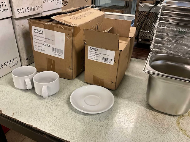 Olympia cappuccino schotels (24x) - afbeelding 1 van  3