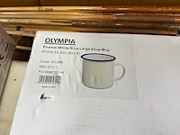 Olympia dc 398 / 389 emaille kommen en mokken (12x) - afbeelding 6 van  6