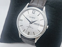 Olympic daydate herenhorloge met guiloche wijzerplaat - afbeelding 2 van  7