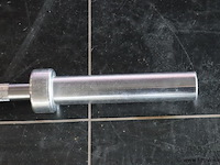 Olympische halterstang - 182cm (l) - afbeelding 2 van  4