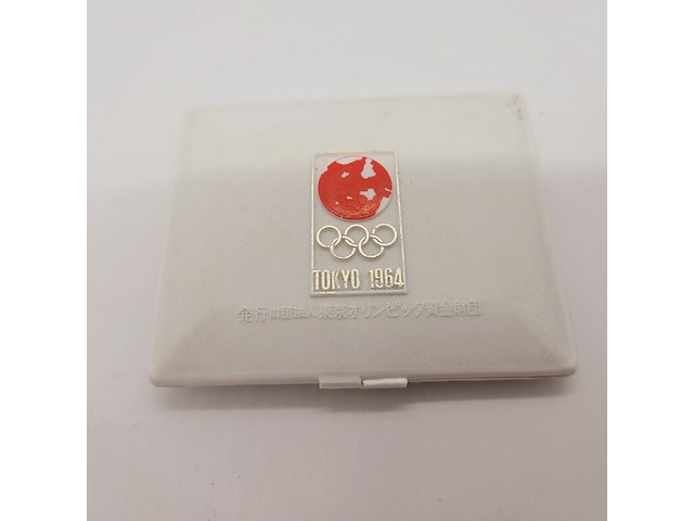 Olympische spelen tokyo 1964 medaille - inclusief doos - afbeelding 5 van  5