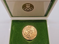 Olympische spelen tokyo 1964 medaille - inclusief doos