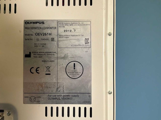 Olympus - visera elite s190 - endoscopy - afbeelding 13 van  18