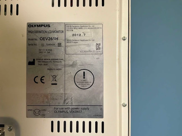 Olympus - visera elite s190 - endoscopy - afbeelding 13 van  18