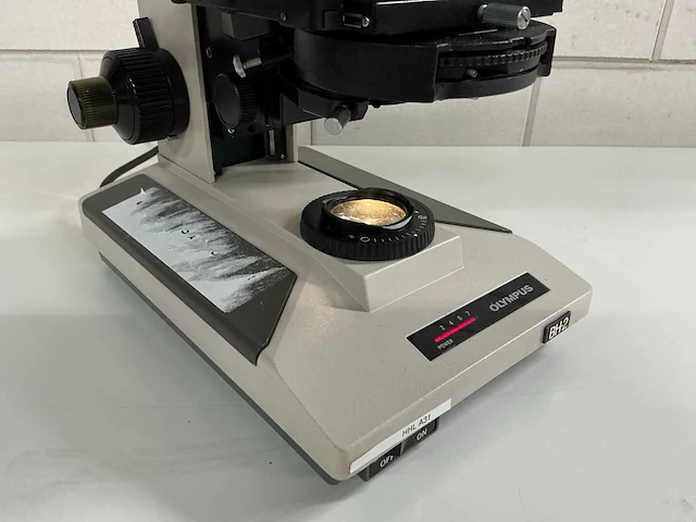 Olympus bh-2 microscope - afbeelding 9 van  17