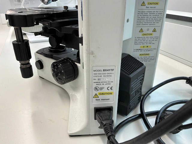 Olympus bx41tf microscope - afbeelding 3 van  11