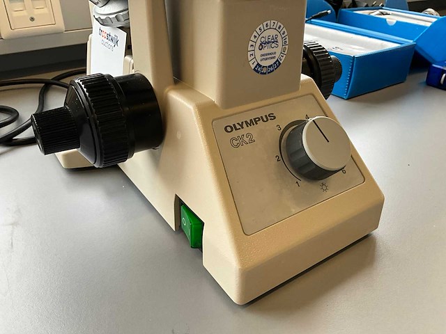 Olympus ck2 biologische microscoop - afbeelding 6 van  11