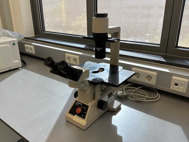 Olympus ck2 biologische microscoop - afbeelding 1 van  7