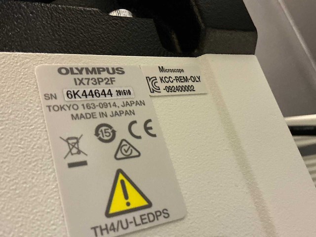 Olympus ix73p2f omgekeerde microscoop - afbeelding 10 van  13