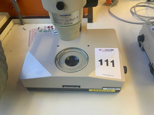Olympus sz 11 microscoop - afbeelding 2 van  3