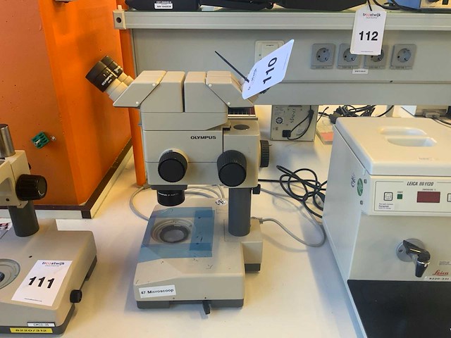 Olympus szh-illd microscoop - afbeelding 3 van  4