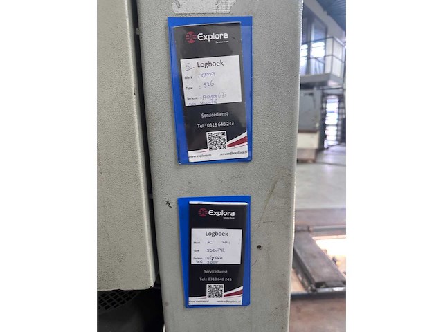 Oma / werther stratos - 1999 - 526 - 4 koloms hefbrug met brugkrik 4000kg apk - afbeelding 2 van  15