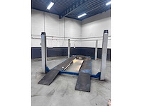 Oma / werther stratos - 1999 - 526 - 4 koloms hefbrug met brugkrik 4000kg apk - afbeelding 1 van  15