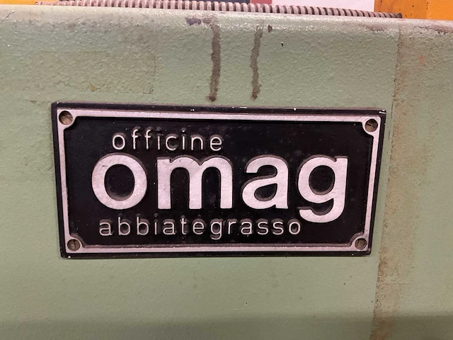 Omag cll 203 pons- en knipmachine - afbeelding 10 van  13