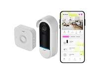 Omajin by netatmo 2k draadloze slimme video deurbel inclusief gong ip65 - afbeelding 1 van  4