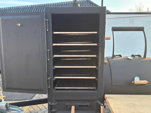 Omake 4-klep bbqsmoker - afbeelding 2 van  17