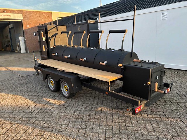 Omake 4-klep bbqsmoker - afbeelding 11 van  17