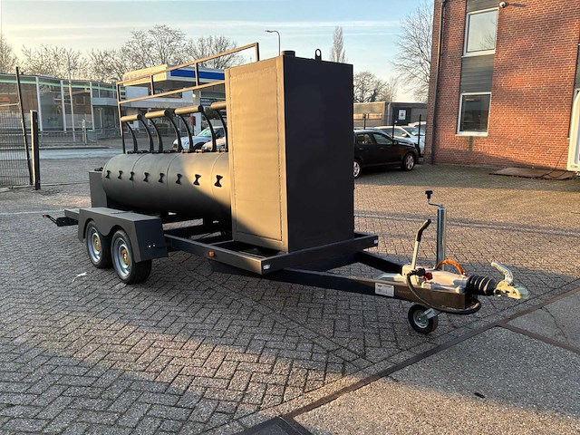 Omake 4-klep bbqsmoker - afbeelding 15 van  17