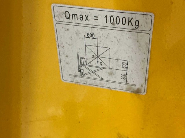 Omax palletwagen hoogheffer - afbeelding 4 van  4
