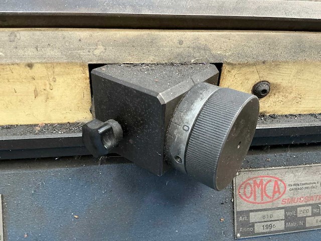 Omca 810 kantenfreesmachine - afbeelding 6 van  9