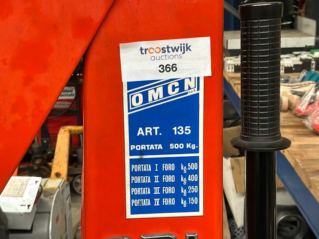 Omcn werkplaats kraan - afbeelding 6 van  6