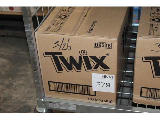 Omdoos twix. 250 stuks. - afbeelding 1 van  2